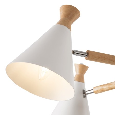 Rise chandelier, 5xe14, white color-1