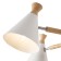 Rise chandelier, 5xe14, white color