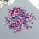 Beads for creativity plastic "Round. Gradient. Rusal-blue mermaid" d = 3-8mm, nr 10 g 74595