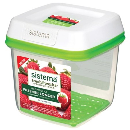Square container, 1.5 l