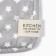 Set of kitchen. Ethel "Stars": mittens 20x28 cm, severity 19x19 cm, 80% HL, 20% PE