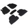 Set of rubber rugs Opel Mokka 2012-, with a high side