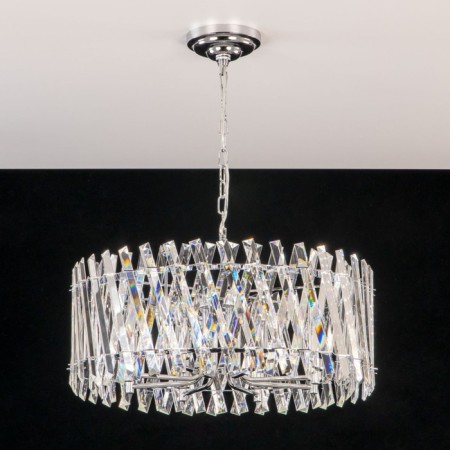 Suspendor Lamp Citilux "Ingvar" CL334281, 60x60x45 cm, 8x60W, E14, Gray Color-22