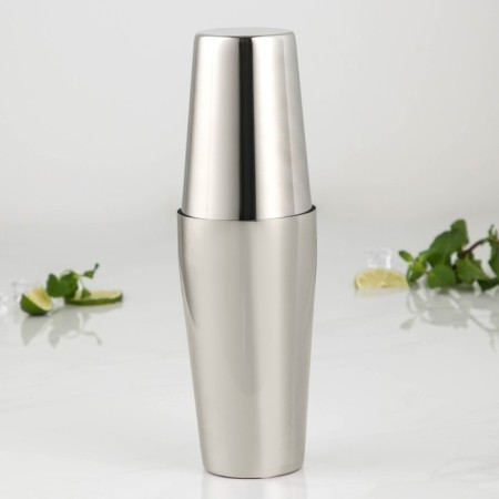 Olander bartender set, 10 items on a stand, stainless steel, silver-1