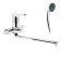 ACCOONA A7162 bath mixer, one -leaf, chrome
