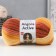 Yarn "Angora Active" 20% wool, 80% acrylic 500m/100g (844 burgundy-peach)