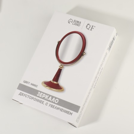 Mirror on the leg "Oval", bilateral, mirror surface 13.5 × 16.5 cm, color mix-6