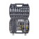 The instrument set Kraft KT700869, 1/2 ", 1/4" 12-sided heads, 107 items