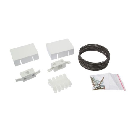 Cornice - string, two -row, 5 m, plastic hook