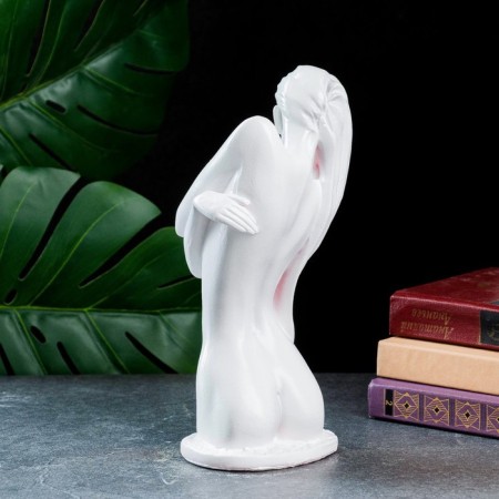 Figure "Girl Riddle" White, 28cm-1