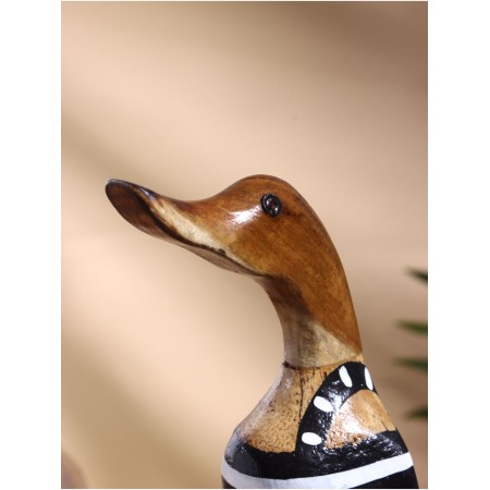 Souvenir "Duck in a swimsuit" wood 27 cm-3