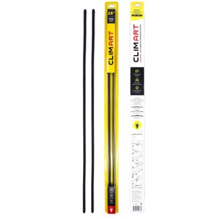 Glass brushes CLIM Art 28 ”/700mm, in a set 2 pcs
