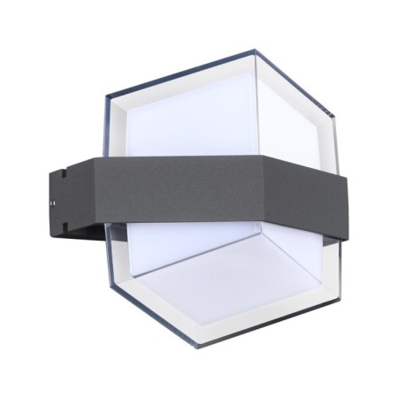 KAIMAS lamp, 1x12W LED, 4000K, 1020LM, IP54, color gray color