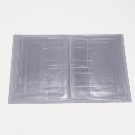 Folder for documents, 3 sets, beige color-2