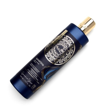 Hair shampoo with white clay and cornflower extract, deep cleansing and recovery, 410 ml, Ural Lab-2