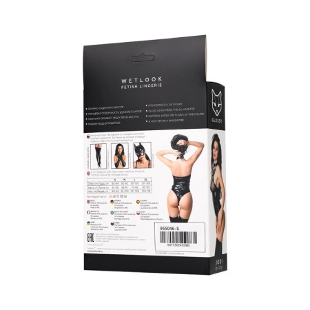 Body Glossy Jodi, size S, Black color-7