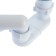 Siphon for shower pallet "Ani Plast" E015, 1 1/2, flat, with a corrugated triber 40 x 50 mm