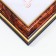 Photo frame plastic 21x30 cm dark nut 282