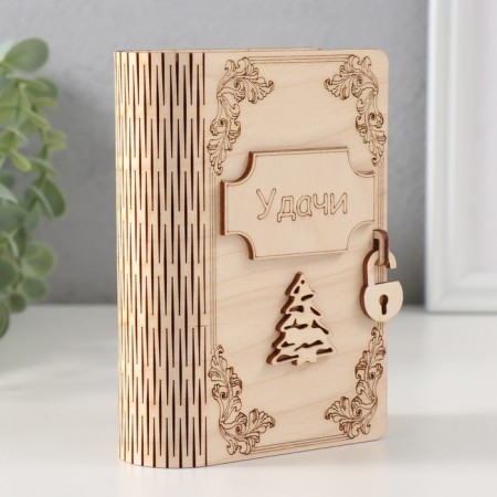 New Year's piggy bank "Good luck" 13.5x9x4.5 cm-1