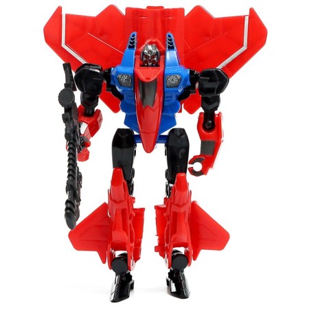 Fighter robot, transforms, color mix-2