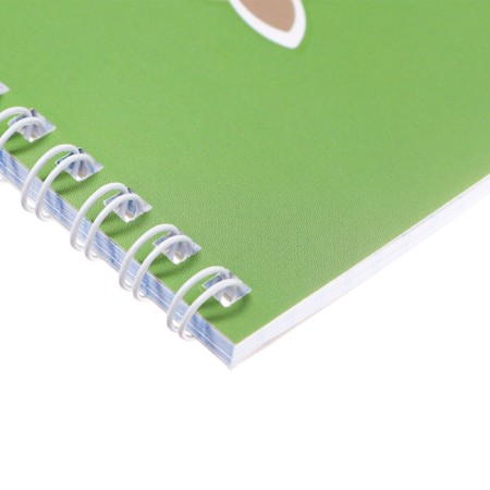 Notepad A5, 40 sheets in a cage on the crest "phrases", cover of shabby cardboard, matte lamination, selective UV-LK, OFSET block-1
