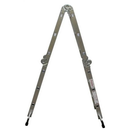 Enkor 69658 staircase, telescopic, aluminum, 4 x 3 steps-1