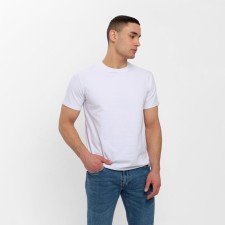 Футболка мужская MINAKU REGULAR FIT: цвет белый, р-р 46