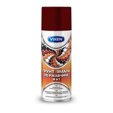 Soil-enamel in rust 4 in 1 Vixen, wine red 3005, aerosol, 520 ml