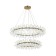 Suspension "Alma", size 80+60x120 cm, G4 48x5W, LED, 4000K