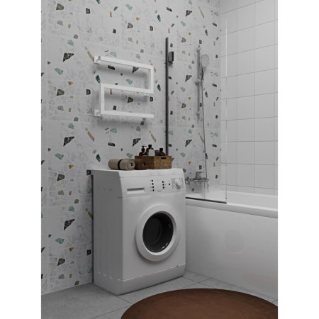 Implementer electric Indigo Sparta, 400x500 mm, timer, hidden installation, white-2