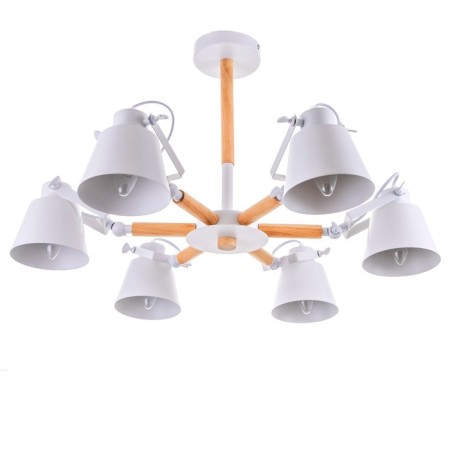 Chandelier 1055/6wt e27 60W white 76x76x50 cm Bayerlux-3