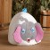 Bath cap with children's applique "Elephant" felt
