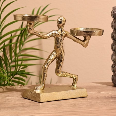Power's candlestick 20 cm, aluminum-1