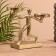Power's candlestick 20 cm, aluminum