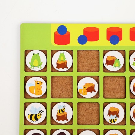 Wooden puzzle for children "develop spatial thinking"-3
