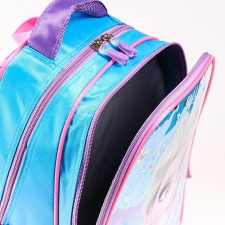 School backpack, 39 cm x 30 cm x 14 cm "Elsa", cold heart-4
