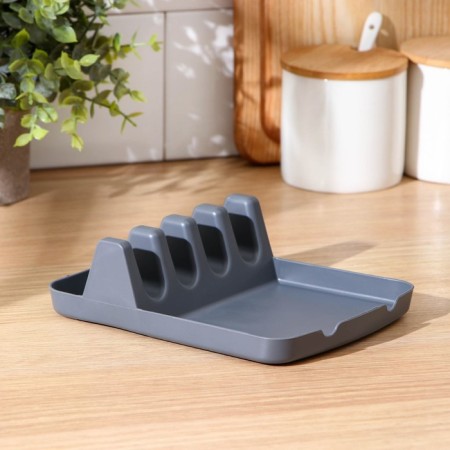 Stand for covers and kitchen utensils, 14 × 18 × 5 cm, color mix