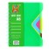 Notepad on the crest A6, 100 sheets, line, plastic cover, with dividers, New, mix