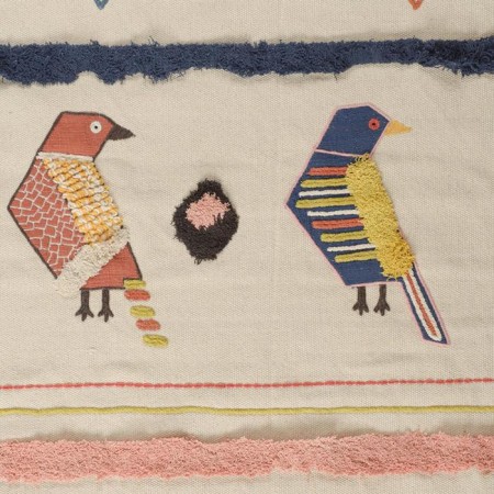 Ethnic carpet, size 160x230 cm, bird print-10