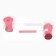 Eleans boots, set 4 pcs, size 2 (sole 4.5 x 3.7 cm) pink