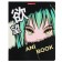 Notebook of 48 sheets in the “Anime Eye” cage, cover coated cardboard, softTouch, texture, mix