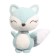 Soft toy "Fox", color mix