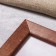 Photo frame pine c24 brown 30x42 cm (plastic screen)