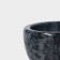 Bank for bulk products Magistro Marte, Marble, 150 ml, D = 10 cm, black color