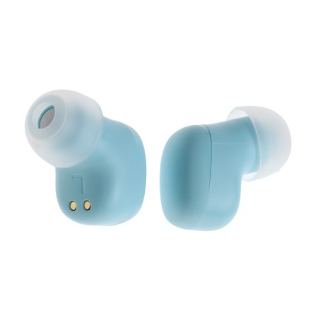 Wireless headphones Y6, TWS, vacuum, BT 5.3, 30/200 mAh, Type-C, suspension, blue-1