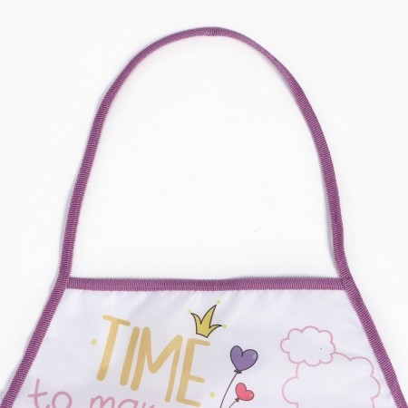 Set of children for creativity Ethel "Unicorn" apron 49 x 39 cm and sleeves-8