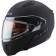 Snowmobile helmet Zox Condor, glass with electric heating, matte, size XL, black