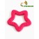 Chewing toy Superproof "Star", 8 cm, pink