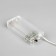 Garland "thread" 2 m dews with nozzles "Zvezda", IP20, silver thread, 20 LED, glow of multi, 2 modes, AAX2
