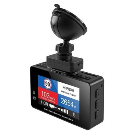 DVR + radar detector IBOX ICon LASERVISION WIFI SIGNATURA S, GPS 2304x1296-7